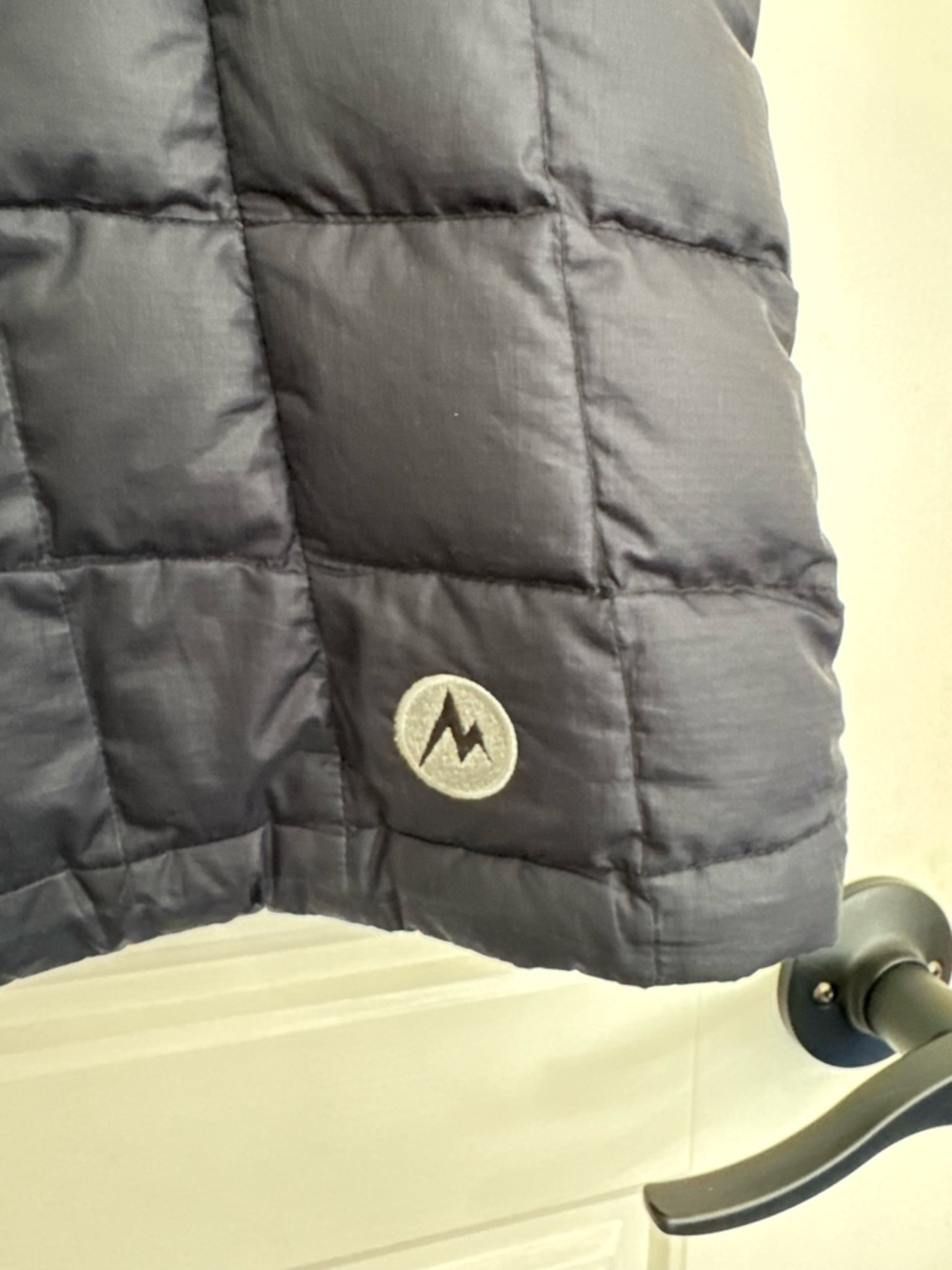 Marmot Black down fill puffer Vest - Picture 13 of 15